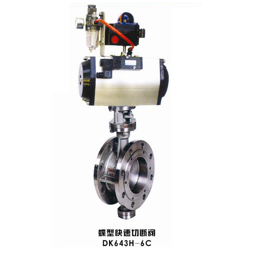 蝶(dié)型快速(sù)切斷閥(fa)　　　　　DK643H-6C