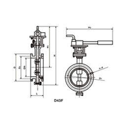 氟密(mì)封蝶閥