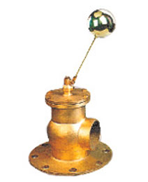 黃(huáng)銅法蘭(lan)浮球閥(fá)