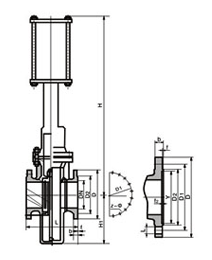 有導(dao)流孔平闆(pan)閘閥