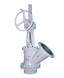 Y型管(guan)接放料閥